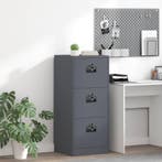 vidaXL Bestandkast Antraciet 45,5 x 42 x 106,5 cm, Verzenden, Nieuw