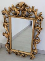 Wandspiegel - Verguld hout