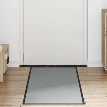 vidaXL Deurmat 60x150 cm grijs, Verzenden, Nieuw