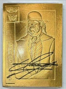 1996 WWF - Undertaker 23KT Gold Card - Signature Edition -, Verzamelen, Overige Verzamelen