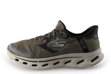 Skechers Sneakers in maat 43 Bruin, Kleding | Heren, Bruin, Verzenden, Zo goed als nieuw, Skechers