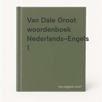 Van Dale Groot woordenboek Nederlands-Engels 1 9789066481732, Verzenden, Gelezen, Nederlands