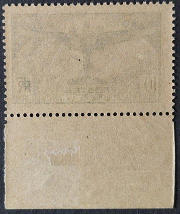 Frankrijk 1936 - Atlantische overtocht, 10 f. donkergroen,, Gestempeld