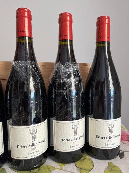 2016 2018, 2019, 2021, 2022, 2023 Podere della Civettaja -, Collections, Vins