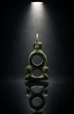 Keltische beschermende hanger - Brons Amulet (Zonder