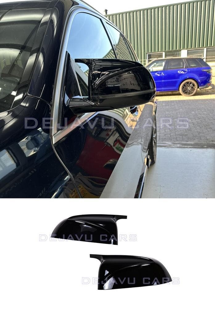 Glans zwart spiegelkappen voor BMW X3 X4 X5 X6 X7, Auto diversen, Tuning en Styling, Ophalen of Verzenden