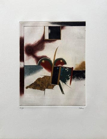 Tuvia Beeri (1929-2022) - Sans titre, Antiek en Kunst
