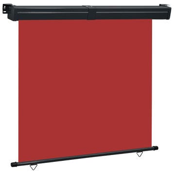 vidaXL Balkonscherm 175x250 cm rood, Verzenden, Nieuw