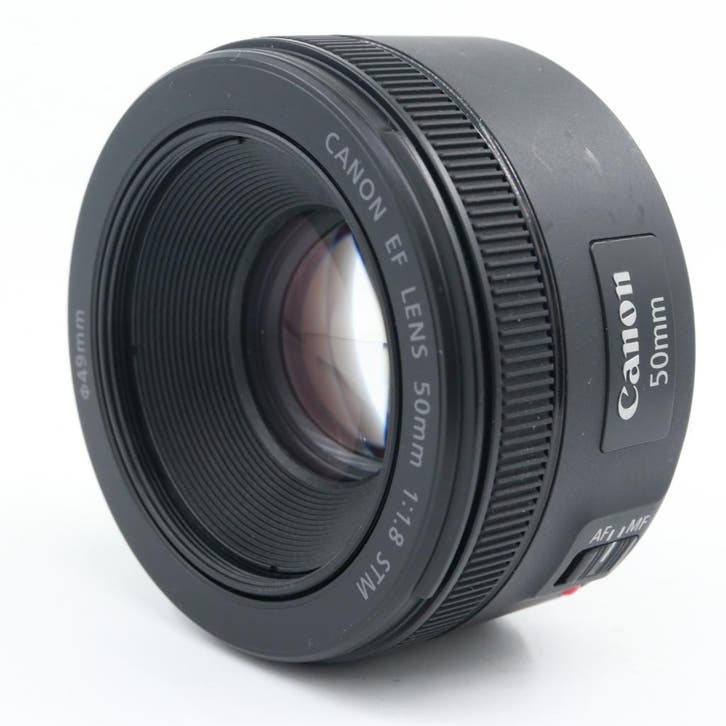 Canon EF 50mm F/1.8 STM | Occasion, Audio, Tv en Foto, Foto | Lenzen en Objectieven, Ophalen of Verzenden