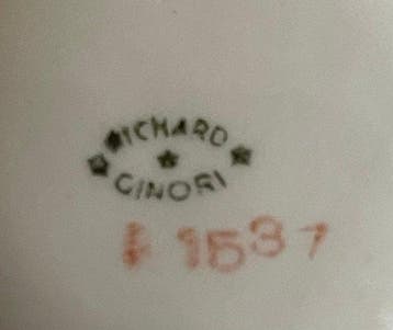 Richard Ginori - Theeservies (3) - Porselein