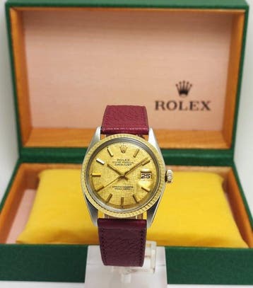 Rolex - Datejust 36 Gold/Steel - Sans prix de réserve - Ref., Bijoux, Sacs & Beauté, Montres | Hommes