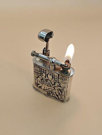 Regulator - Lift Arm - Briquet - Manchon en argent massif