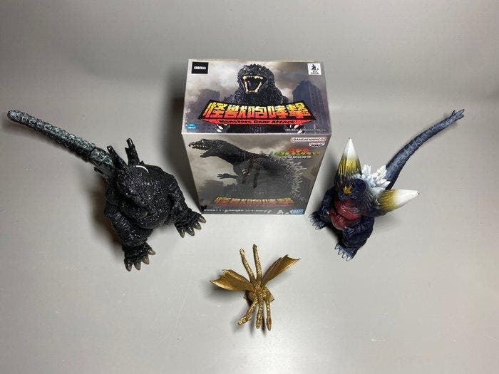 Figuur - Godzilla Figure Lot – Godzilla 2001 Boxed /, Antiquités & Art, Antiquités | Autres Antiquités