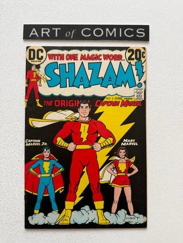 Shazam! #3, #5, #14, #16, #27 - 1 with rare Mark Jewelers