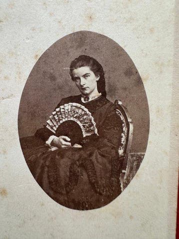 Anonimo - Maria Sofia di Baviera Borbone Regina di Napoli.