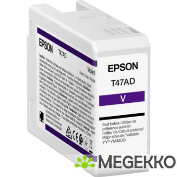 Epson T47AD UltraChrome Pro Origineel Violet 1 stuk(s), Verzenden, Nieuw