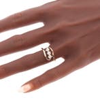 Ring - 18 karaat Geel goud - 0.51ct. tw. Diamant, Nieuw