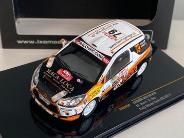 IXO 1:43 - Voiture de course miniature - Citroën DS3 R3T #79