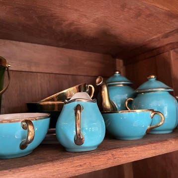 Service à thé - Porcelaine, Antiquités & Art