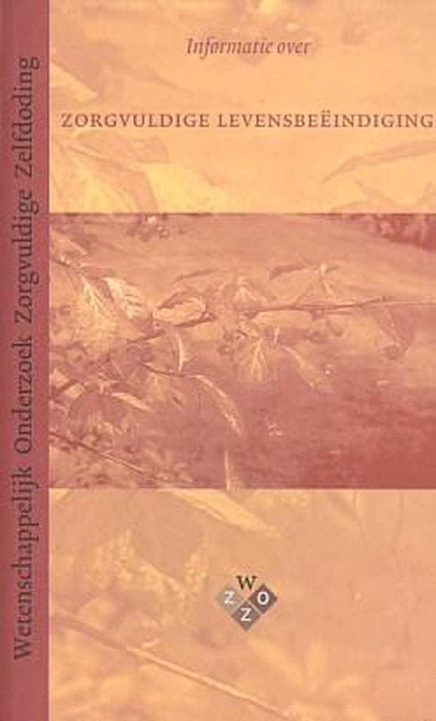 Informatie over zorgvuldige levensbeëindiging 9789078581024, Livres, Science, Envoi