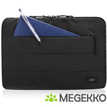 ACT City laptop sleeve 15,6 inch , zwart, Verzenden, Nieuw