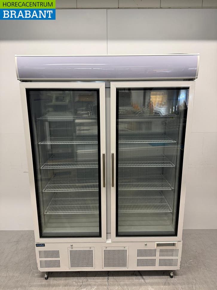 Polar Glasdeurvrieskast Vrieskast met glazen deuren 920, Zakelijke goederen, Horeca | Keukenapparatuur, Ophalen of Verzenden