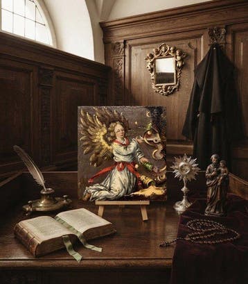 École Espagnole (XVII-XVIII) - Ange Thuriféraire