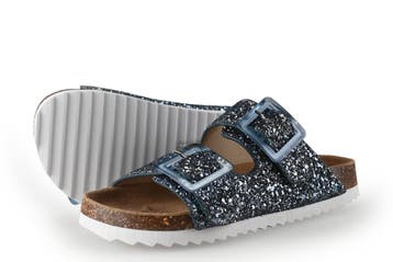 Colors of California Slippers Meisjes in maat 32 Zilver, Verzenden, Schoenen