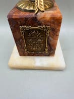 Vintage Horizontal sundial - Messing, Marmer - Denemarken -