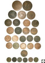 Rusland. Lot of 30 kopecks different denominations 1852-1916