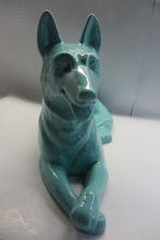 Saint Clement - Sculpture, Chien Art Déco - 25 cm -, Antiquités & Art
