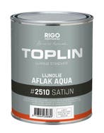 TOPLIN #2510 AQUA AFLAK SATIJN (voorheen Aquamarijn LINOLUX, Verzenden, Nieuw