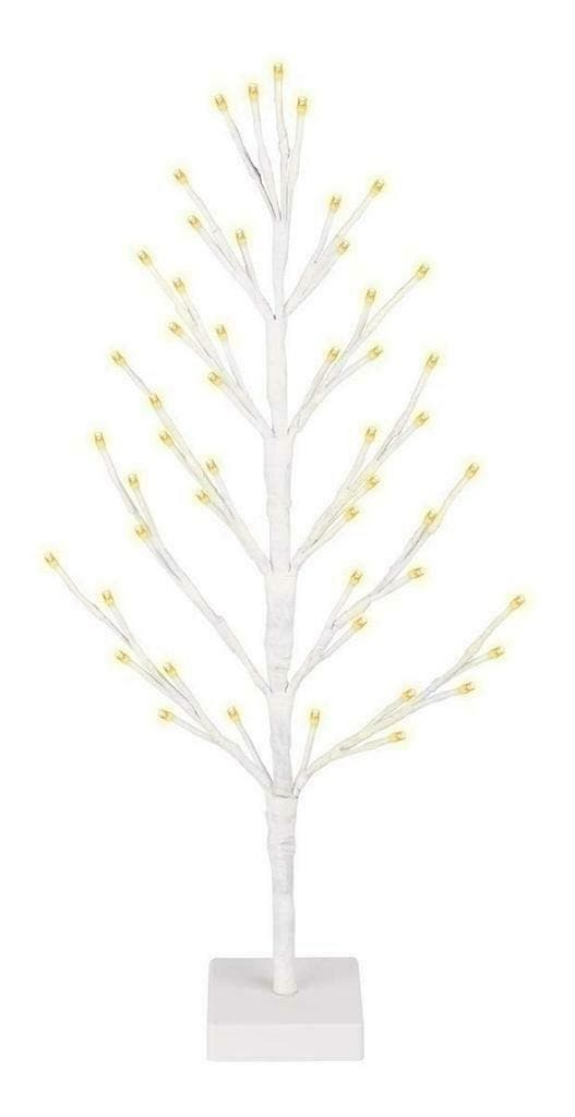Kerstboom met LED - 60cm - 51 LED - Warm Wit - wit, Maison & Meubles, Lampes | Autre, Envoi