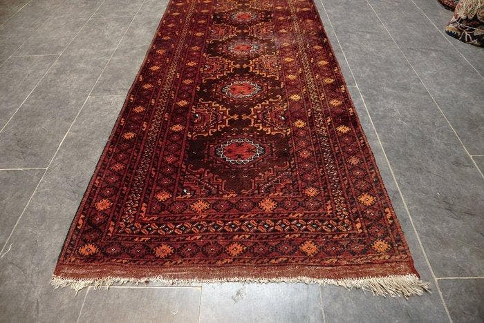 Afghan - Tapijt - 300 cm - 106 cm, Huis en Inrichting, Stoffering | Tapijten en Vloerkleden