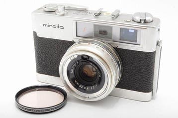 Minolta AL-F with Rokkor 2,7/38mm | Appareil photo compact, Nieuw