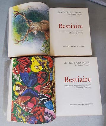 Maurice Genevoix - Bestiaire - 1969