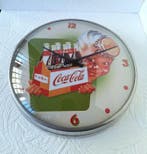 Wandklok - Coca Cola - Vintage Metaal, Glas - Onbekend -