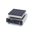 Poffertjesplaat | 50–300°C | RVS | Elektrisch | 1kW (230V), Verzenden, Nieuw in verpakking