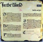 Hardin &amp; York - For The World, Verzenden