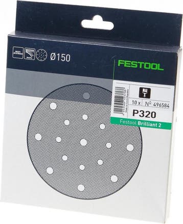 Festool Briljant2 STF Schuurschijf - 150 mm - Korrel P320 -, Verzenden, Nieuw