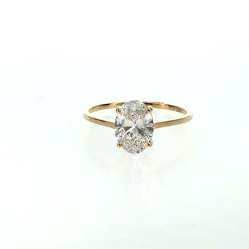 Sans prix de réserve - Bague - 14 carats Or jaune - 2.05ct.