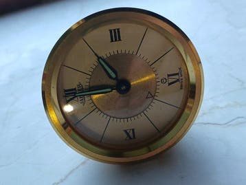 Horloge/réveil - Jaeger/Jaeger LeCoultre - Laiton doré -