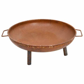 vidaXL Vuurplaats 67,5x58x22,5 cm staal, Maison & Meubles, Verzenden