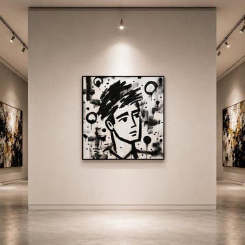 Timo Wedell - Monochrome Musing - XL - Timo‘s Lichtenstein