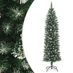 vidaXL Kunstkerstboom met standaard smal 120 cm PVC, Verzenden, Nieuw