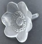 Lalique - Presse-papier - Anémone - Kristal, Antiquités & Art