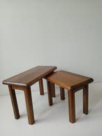 Tables gigognes - Chêne - Deux tables d’appoint