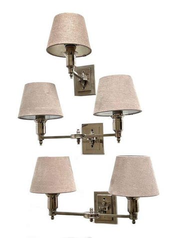 Eichholtz - Wandlamp (3) - Zinklegering, Staal, Nieuw