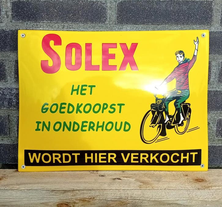 Solex "Wordt hier verkocht", Collections, Marques & Objets publicitaires, Envoi