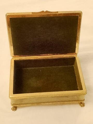Sieradendoos - Onyx, Zilver